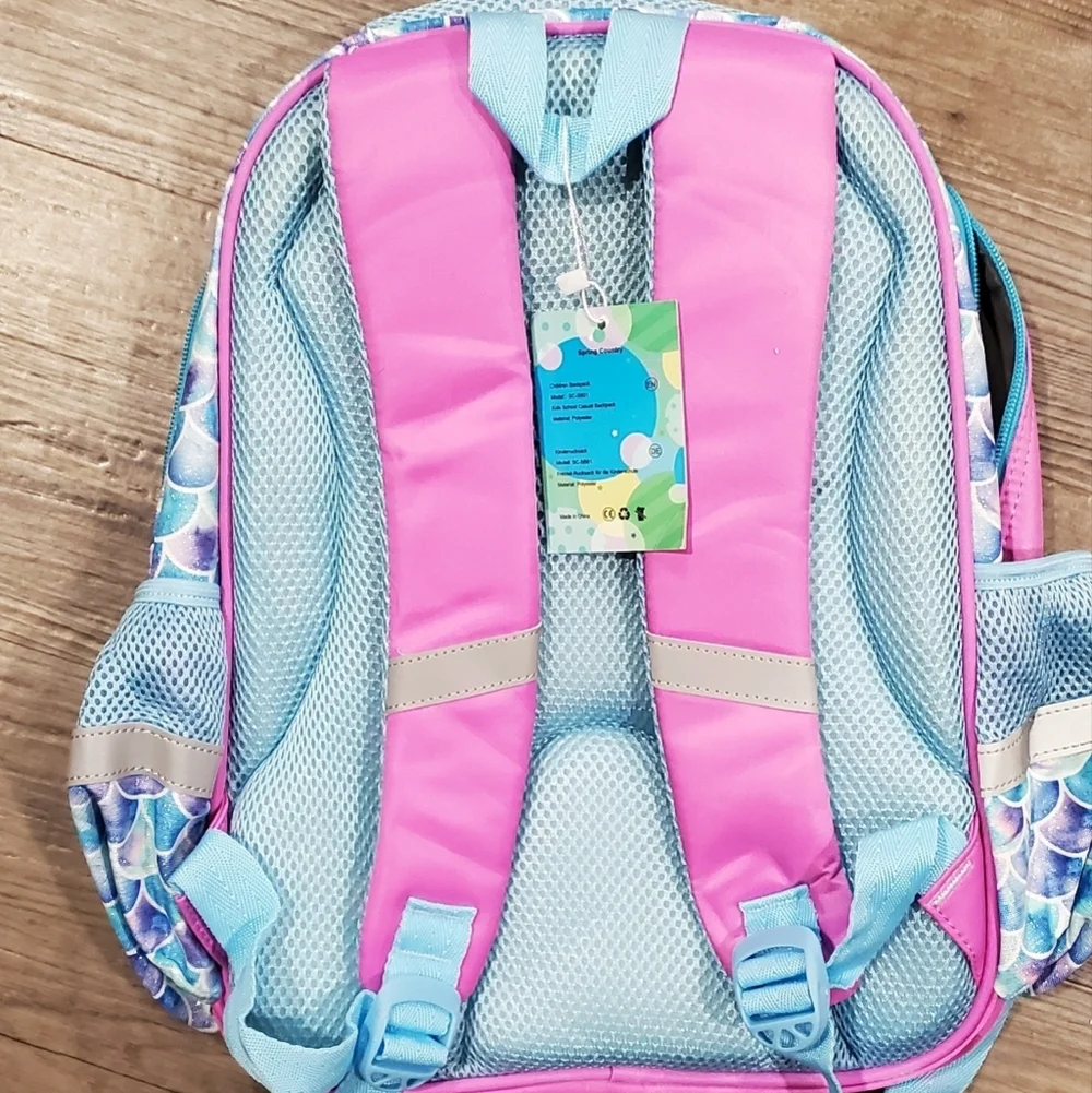 Mermaid Glitter Backpack/Bookbag